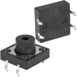 KAN1211-0751B с/отв 12x12x7 mm, Кнопка тактовая