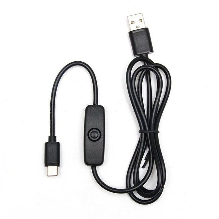 Кабель USB - Type C, 1 метр, с выключателем - изображение 1