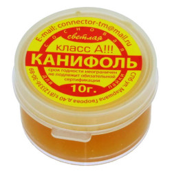 Флюс Канифоль в баночке 10г, Флюс паяльный