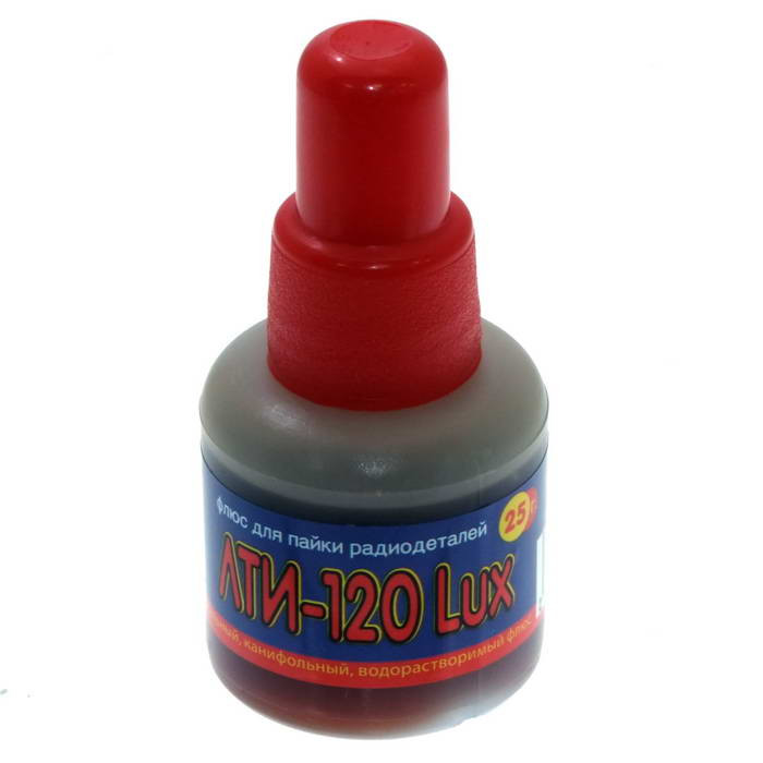 Флюс ЛТИ-120 Lux 25мл, Флюс паяльный - изображение 1