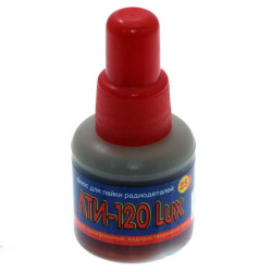Флюс ЛТИ-120 Lux 25мл, Флюс паяльный