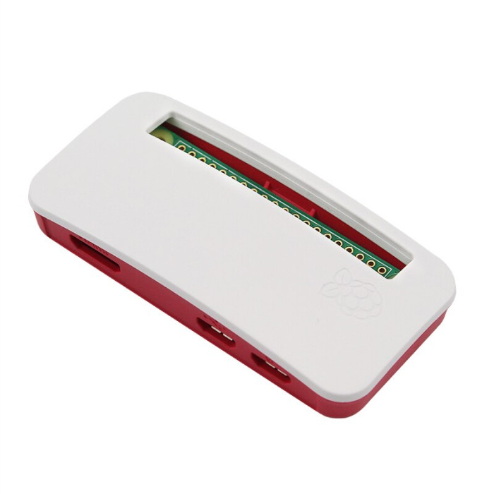 Красно-белый корпус для Raspberry Pi Zero (W), пластик - изображение 1