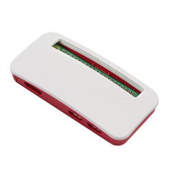 Красно-белый корпус для Raspberry Pi Zero (W), пластик