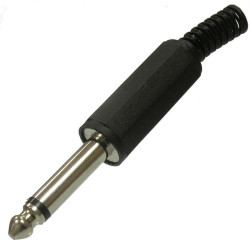 SZC-0035 mono 6.35 mm, Аудио разъем