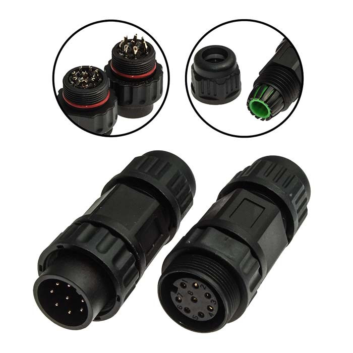 SZC-260 8pin (IP68), Разъем герметичный - изображение 1