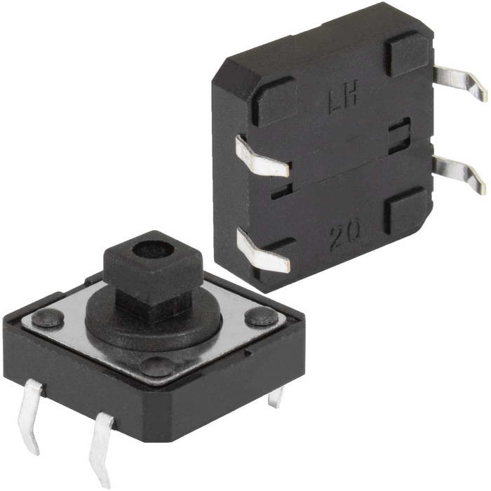 KAN1210-0731B 12x12x7 mm, Кнопка тактовая - изображение 1