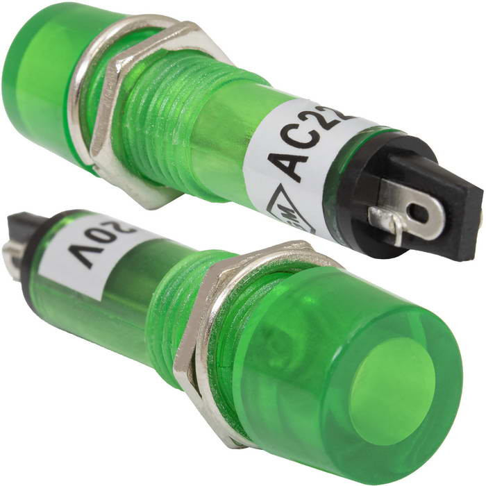 N-804-G 220V, Лампа неоновая в корпусе - изображение 1