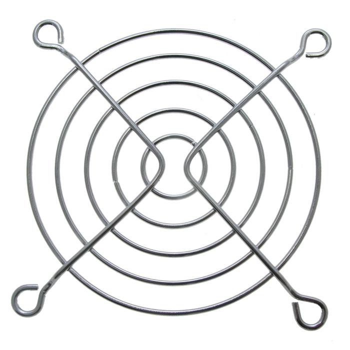 Решетка 80x80mm, Решетка для вентилятора - изображение 1