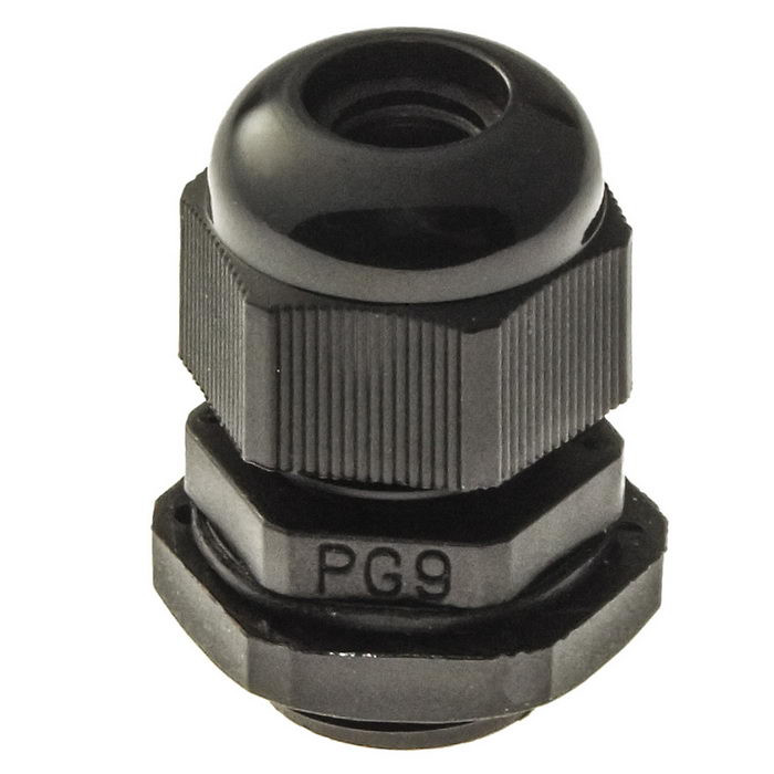 PG 9 (IP 54) Черный, Кабельный ввод - изображение 1