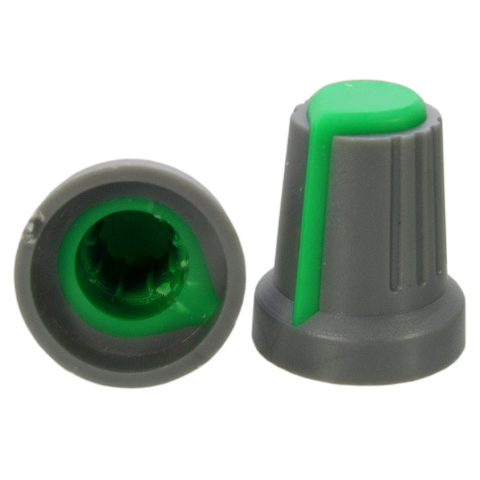 RR4817 (6mm круг зеленый), Ручка приборная - изображение 1