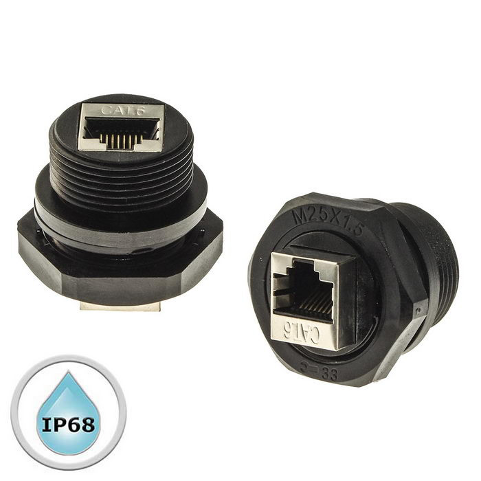 RJ45M25Z0-6B, Разъем герметичный - изображение 1