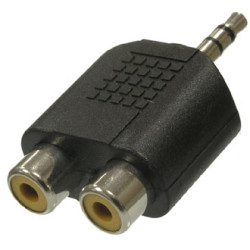 7-0174 (NP-570), Переходник 2RCA - Jack 3.5 мм стерео