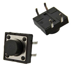 KAN1211-0751B б/отв 12x12x7 mm, Кнопка тактовая
