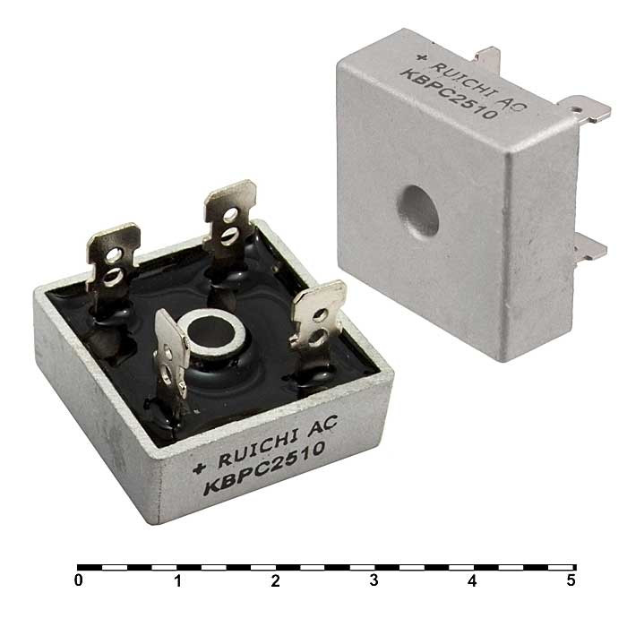 KBPC2510 25A 1000V (BR2510), Диодный мост - изображение 1