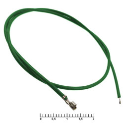 HB 2,00 mm AWG26 0,3m green, Разъем