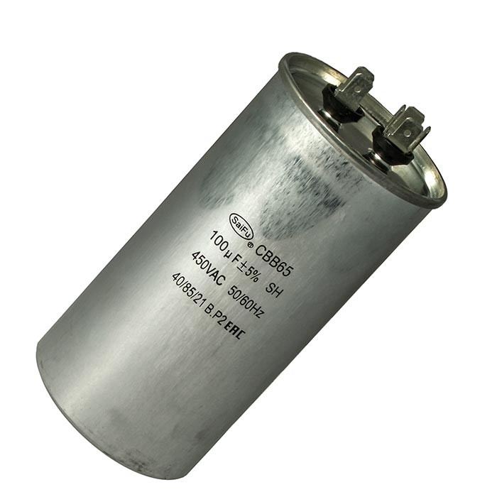 CBB65 100uF 450V (SAIFU), Конденсатор - изображение 1