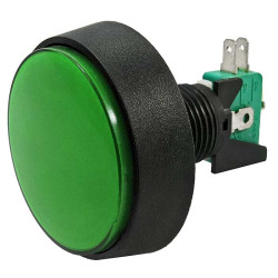 GMSI-1B-C no(nc)+nc(no) green, Кнопка