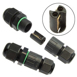 SZC-2-M16 (d=4-7mm) IP67 250V/10A, Разъем герметичный