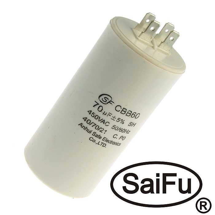 CBB60 70UF 450V (SAIFU), Конденсатор - изображение 1