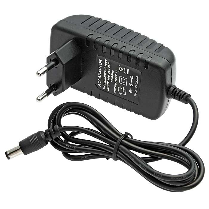 БПИ 24VDC 1A 2.1*5.5, Сетевой адаптер - изображение 1