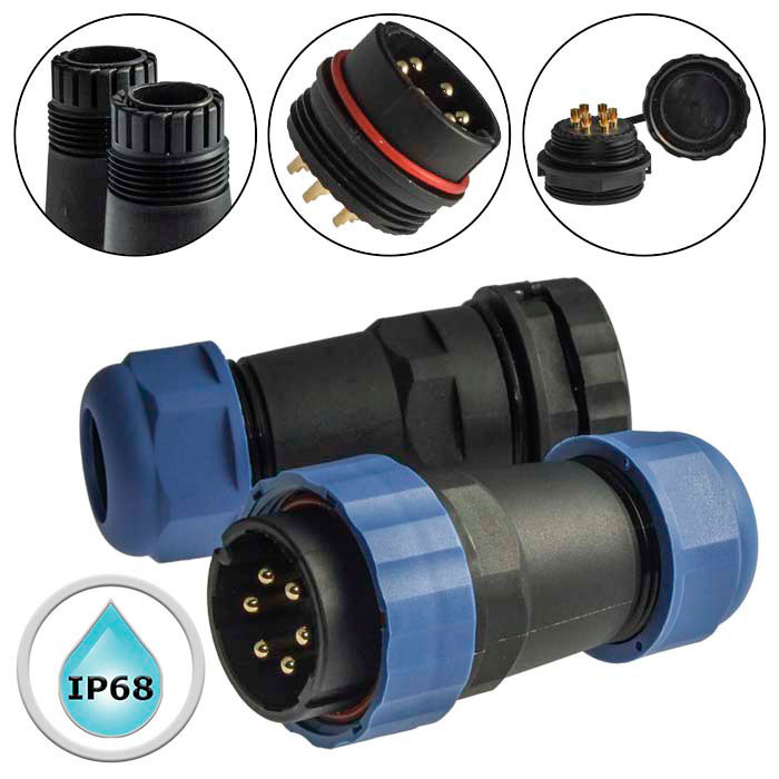 SZC28 6P-F-M, Разъем герметичный - изображение 1