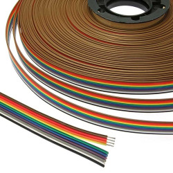 RC-10 Color 24AWG Cu pitch 1.5 mm, Шлейф