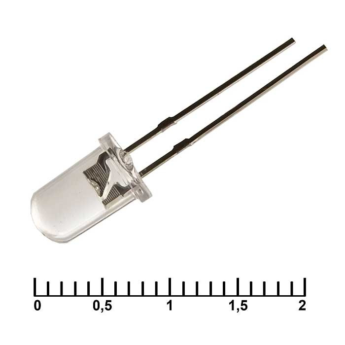 5RWWC 30000mcd 3,4V 15d, Светодиод - изображение 1