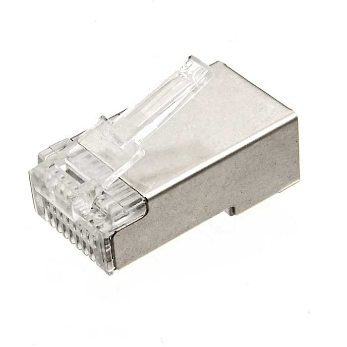 RJ45 (TP-8P8C) STP, Разъем - изображение 1