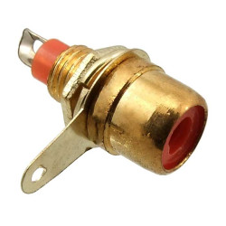 7-0234R GOLD / RS-115G, Разъем RCA