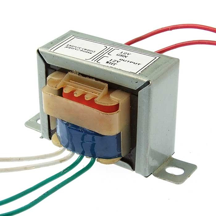 EI41*17 220v to 2x12v 3W, Трансформатор - изображение 1