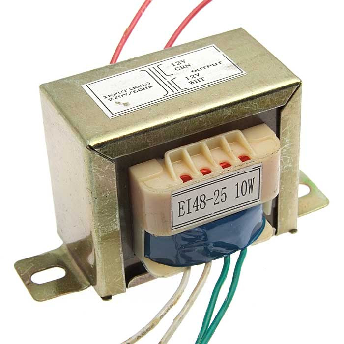 EI48*25 220v to 2x12v 10W, Трансформатор - изображение 1