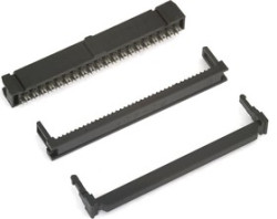 IDC-40F (DS1016-40), Розетка на шлейф 40 pin с фиксатором кабеля