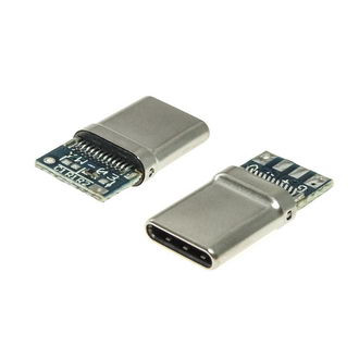 Разъём USB3.1 TYPE-C 24PM-024 на кабель - изображение 1
