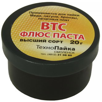 Флюс-паста ВТС, банка, 20 г - изображение 1