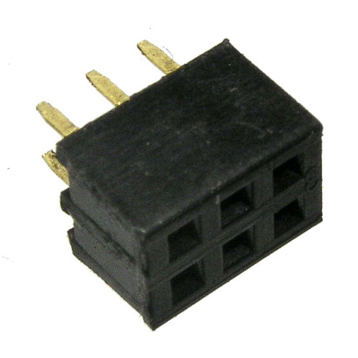 PBD2-6 (PBD2-2x3) 2.00 mm, Разъем - изображение 1