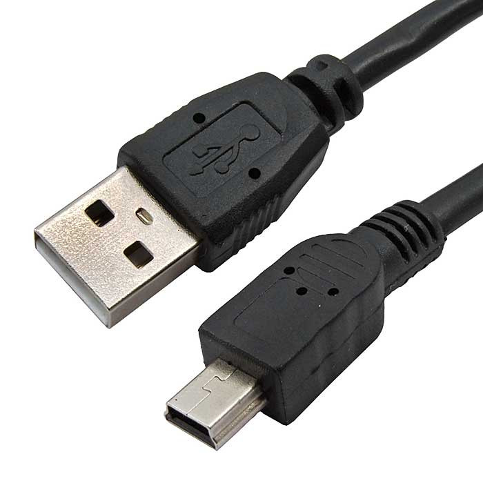 MiniUSB-BM 5p USB-AM 1.8m, Компьютерный шнур - изображение 1