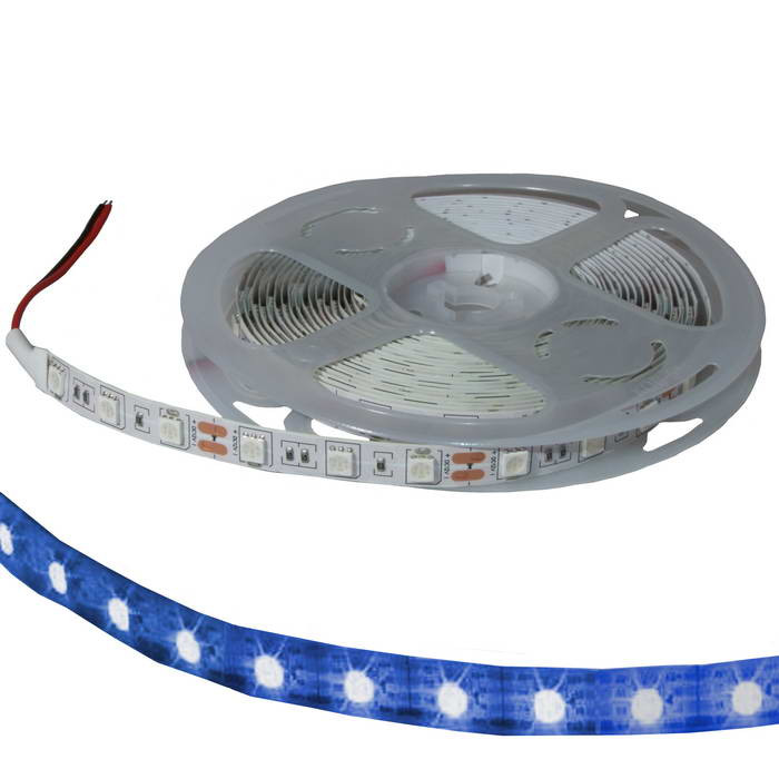 5050 300LED IP33 12V BLUE, Светодиодная лента - изображение 1