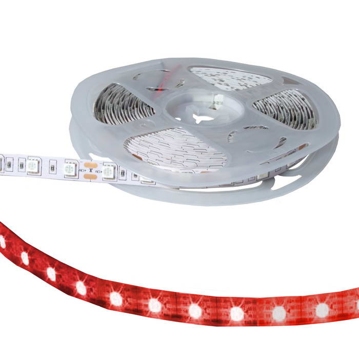 5050 300LED IP33 12V RED, Светодиодная лента - изображение 1