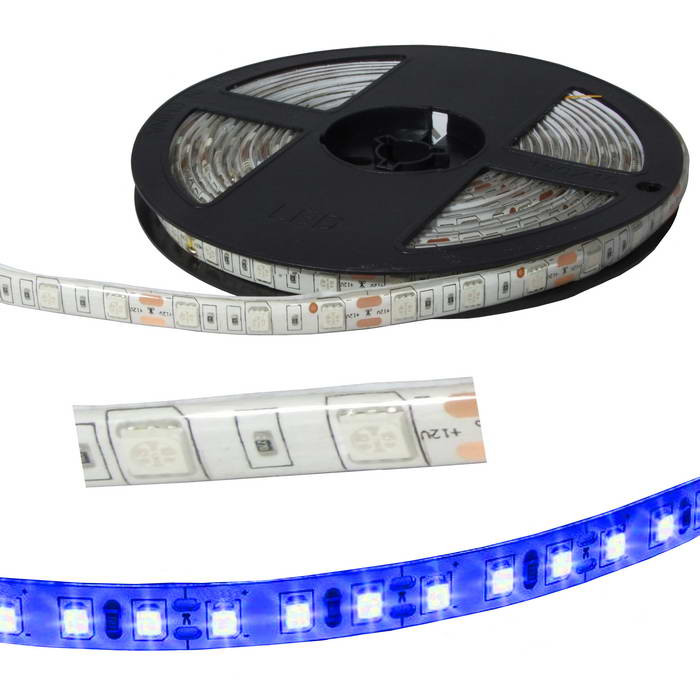 5050 300LED IP65 12V BLUE, Светодиодная лента - изображение 1