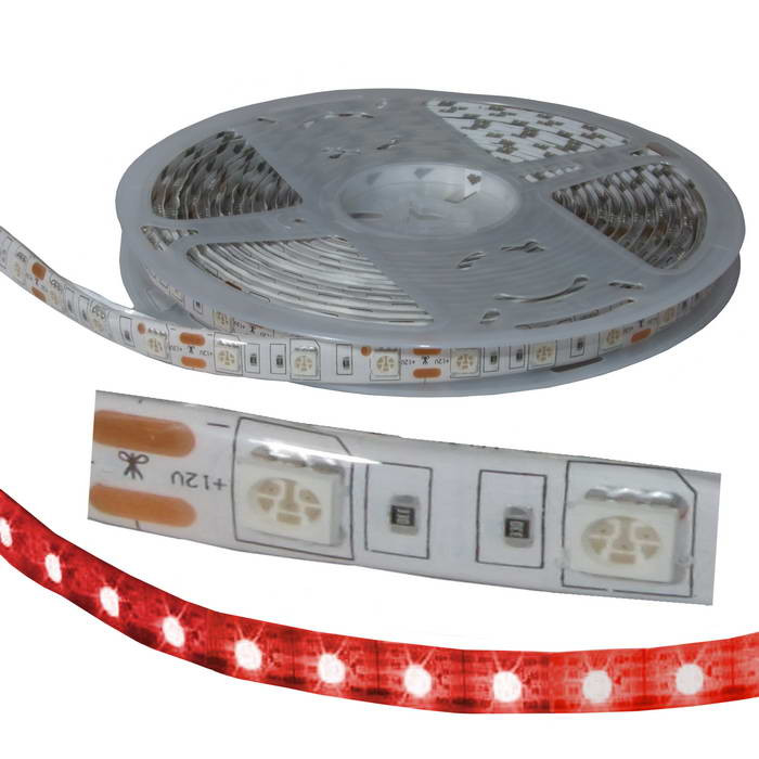 5050 300LED IP65 12V RED, Светодиодная лента - изображение 1