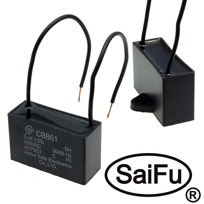 CBB61 3uF 450V (SAIFU), Конденсатор - изображение 1
