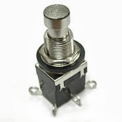 PBS-24-212, Кнопка без фиксации, 2А 250V, ON-(ON)