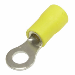 RV5.5-5 yellow, Наконечник на провод желтый, тип "О"