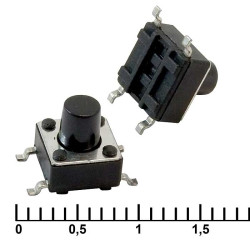 IT-1102WB (6x6x7), Кнопка тактовая