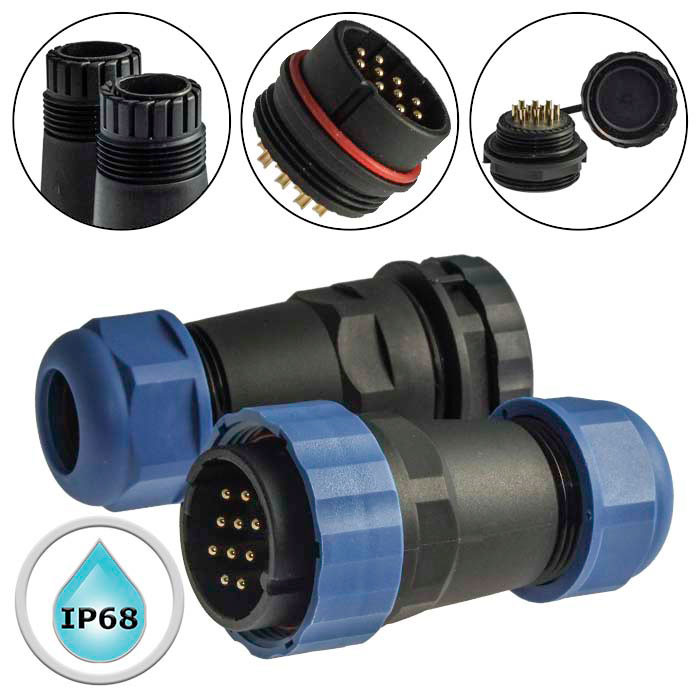 SZC28 10P-F-M, Разъем герметичный - изображение 1
