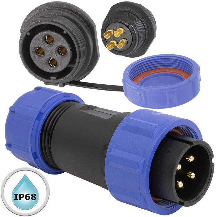 SZC21 4P-M-FB, Разъем герметичный - изображение 1