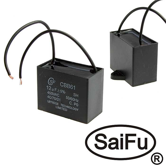 CBB61 12UF 450V (SAIFU), Конденсатор - изображение 1