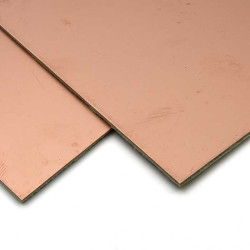 FR4-2 1.5mm 100x150, Стеклотекстолит фольгированный двухсторонний