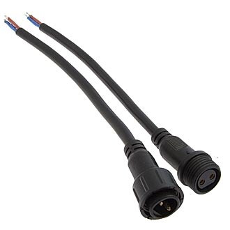 2pin BP, Разъем герметичный (2x0.75mm2) IP68 - изображение 1