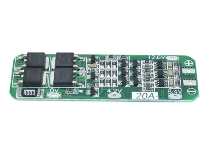 Плата BMS для Li-ion батареи (3S, 20A) - изображение 1